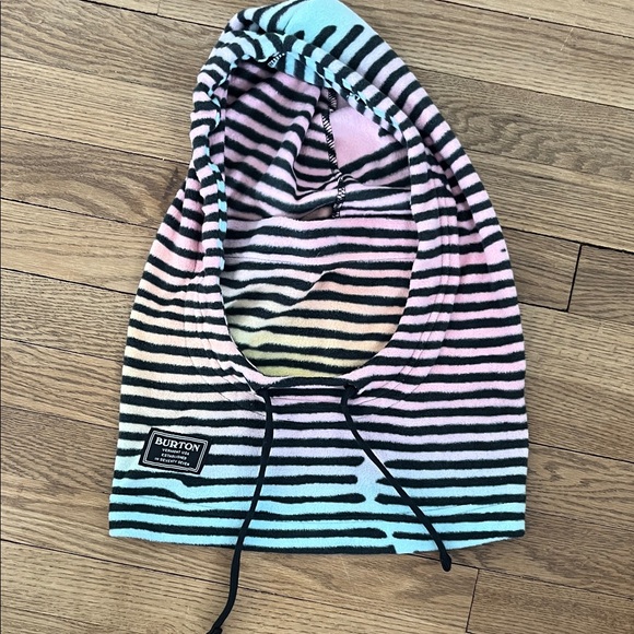 Burton Multicolor Striped Hood and Buff combo - Picture 2 of 3